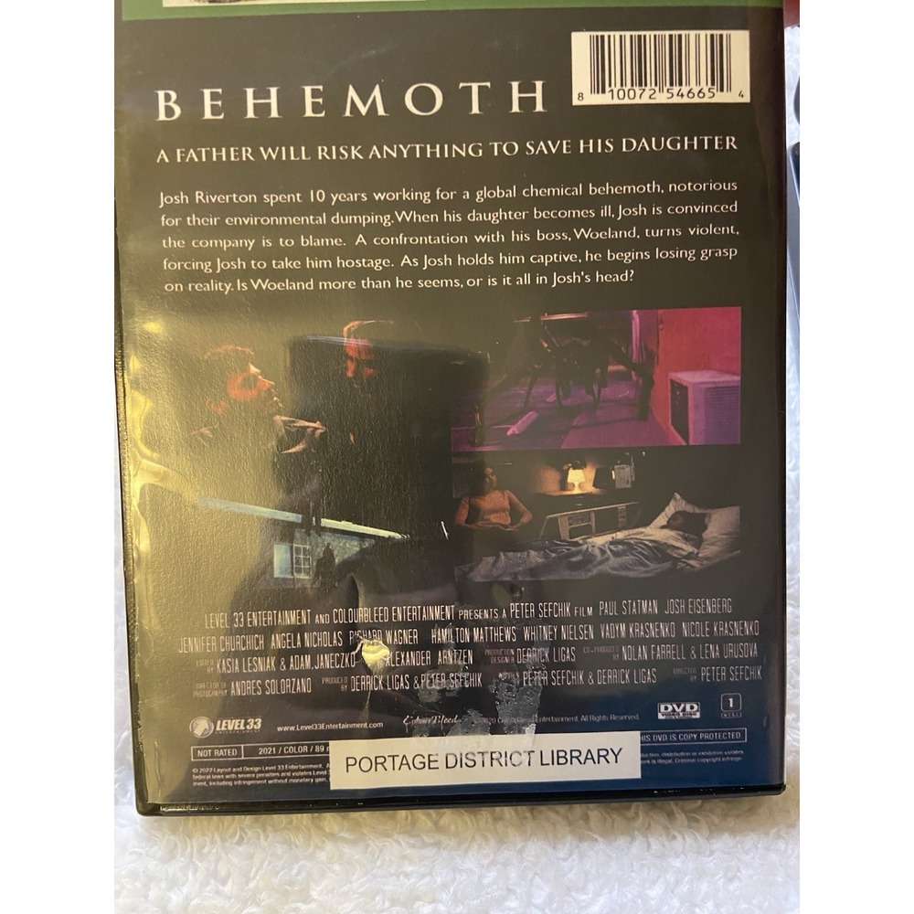 Behemoth Dvd Paul Statman Josh Eisenberg Jennifer Churchich Angela Tested Works - Picture 4 of 13